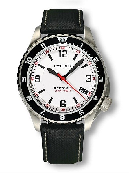 Archimede SportTaucher GMT white