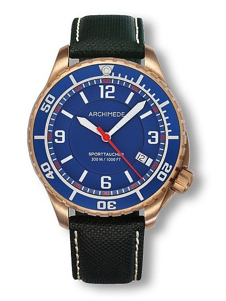 Archimede SportTaucher Bronze blue