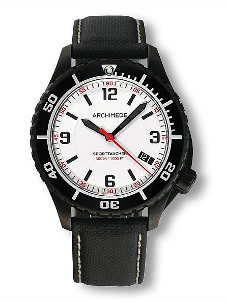 Archimede SportTaucher Black white