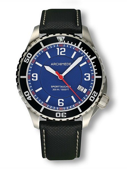 Archimede SportTaucher steel/blue/black