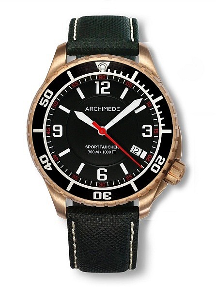 Archimede SportTaucher Bronze black