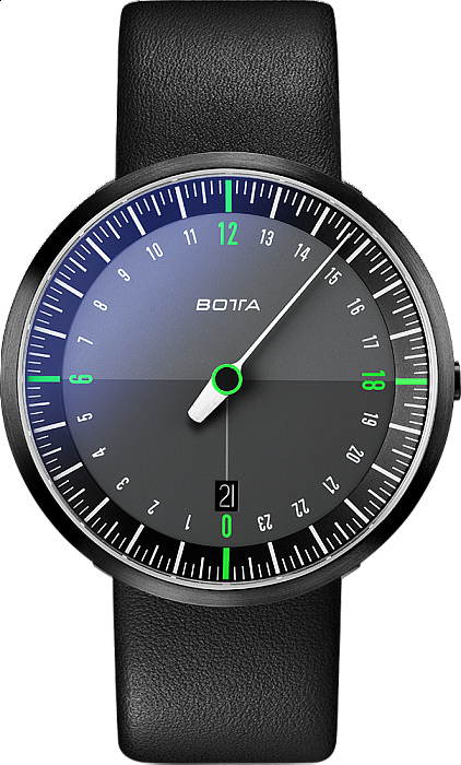 Botta-Design UNO 24 NEO Black Edition Quartz