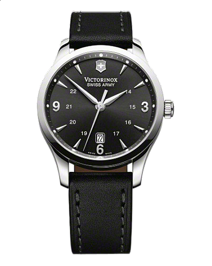 Victorinox Alliance black leather