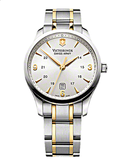 Victorinox Alliance matt silver bicolor steel