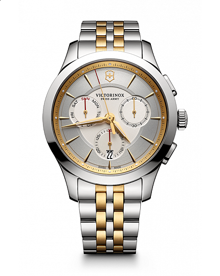 Victorinox Alliance Chronograph white steel