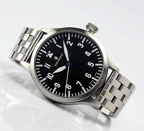 Steinhart Nav B-Uhr 47 Automatik A-Muster 107-0309 od 10 500 Kč