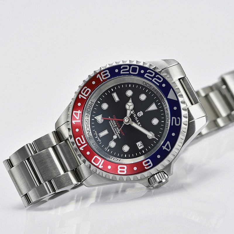 Steinhart OCEAN 44 GMT BLUE RED 103 0656 od 14 280 K Chronoshop.cz