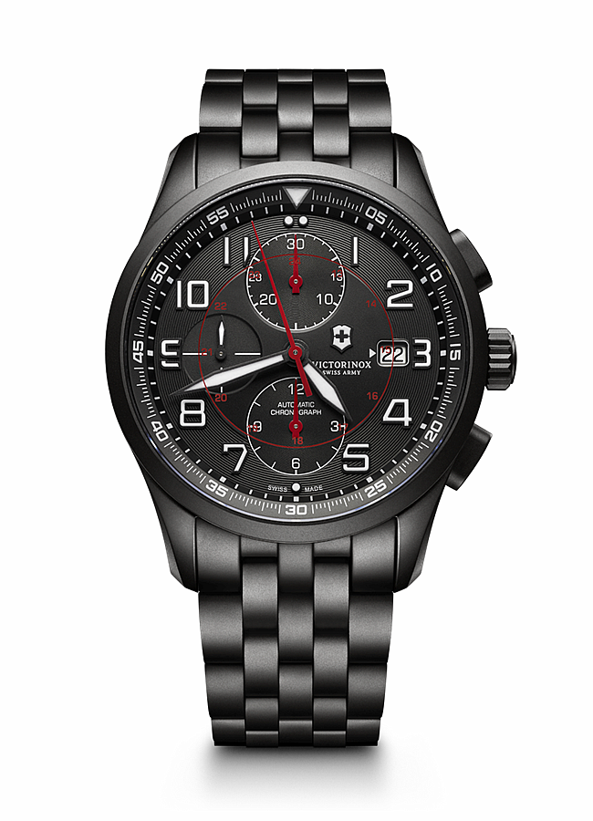 Airboss mechanical chronograph black edition deals