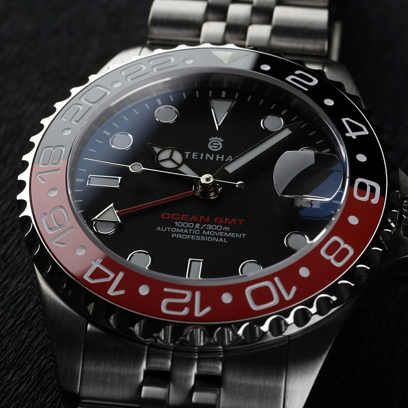 Steinhart GMT-OCEAN One 39 black-red.2 ceramic 103-1154 od 17 340