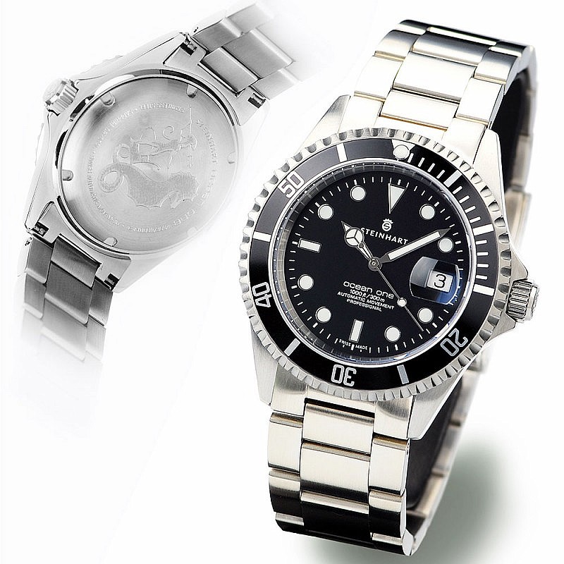 Steinhart OCEAN 1 BLACK VYSTAVENÉ 103-0474 od 11 480 Kč | Chronoshop.cz