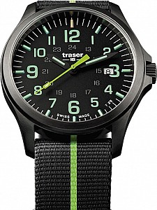 Traser P67 Officer Pro Gunmetal Black/Lime