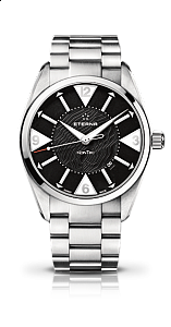 Eterna KonTiki Date black steel