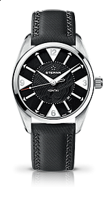 Eterna KonTiki Date black textile