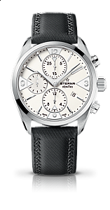 Eterna  KonTiki Chronograph white textile