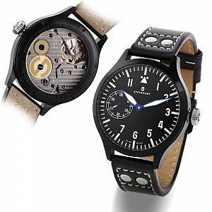 Steinhart Nav B-Uhr 47 Handaufzug black
