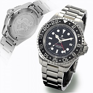 Steinhart OCEAN 44 GMT BLACK Keramik