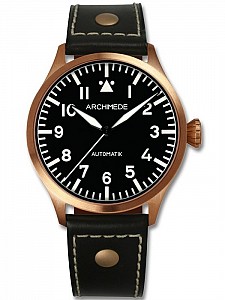 Archimede Pilot 39 Bronze Automatik