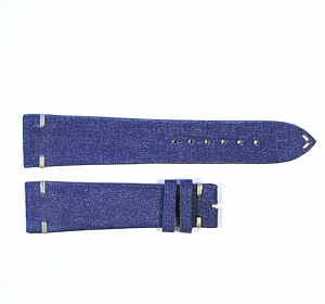 Steinhart jeansový řemen 22 mm modrý