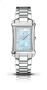 Eterna Contessa Two-Hands blue steel