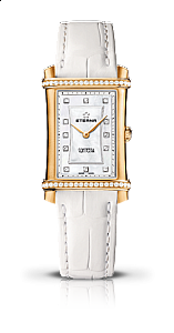 Eterna Contessa Two-Hands white rose gold diamonds