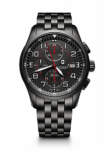 Victorinox AirBoss Mechanical Chronograph Black Edition steel