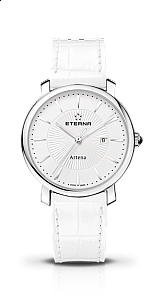Eterna Artena Lady silver leather white