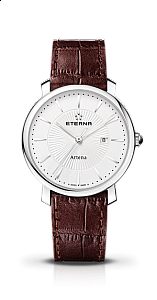 Eterna Artena Lady silver leather brown