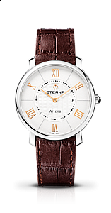 Eterna Artena Lady silver roman leather brown