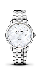 Eterna Artena Lady white m.o.p. steel