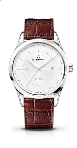 Eterna Artena Gent silver leather brown