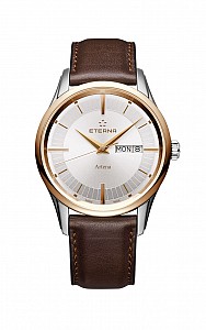 Eterna Artena Gent silver leather gold