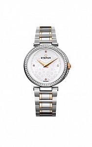 Eterna Grace Two-Hands white steel bicolor diamonds
