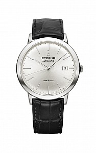 Eterna Eternity For Him Automatic silver leather