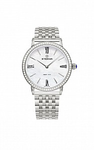 Eterna Eternity For Her Quartz 32 white MOP diamonds steel