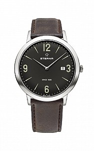 Eterna Eternity For Him Quartz 42 black leather