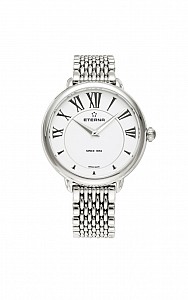 Eterna Lady Eterna Quartz white steel