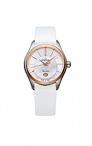Eterna Avantgarde Lady Automatic white/pearl satin