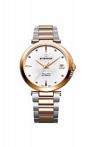 Eterna Grace Three-Hands white steel