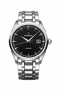 Eterna 1948 Legacy Date Black steel