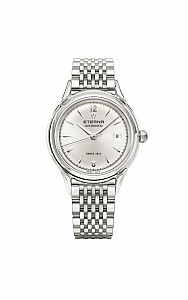 Eterna Heritage 1948 For Her Automatic silver steel