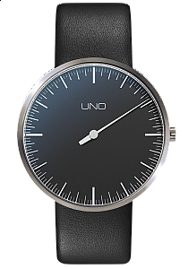Botta-Design UNO Quartz Anniversary 40 mm Pearl Black - doprodej - 30%