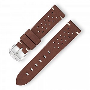 Squale Racing Leather Strap Dark Brown 22 mm