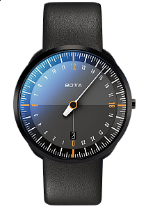 Botta-Design UNO 24 Titan Black Edition Orange Quartz - 40 mm