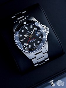 Steinhart GMT-OCEAN One 39 black BAZAR - vystavené zboží