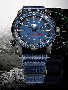 Traser P68 Pathfinder GMT Blue OUTLET - vystavený kus - 35 %