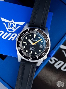 Squale 50 Atmos black Blasted KOMISE 420190064