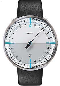 Botta-Design UNO 24+ White/Blue Titanium Quartz - 45 mm