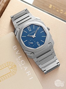 Bulgari Octo Finissimo Blue Italy Limited Edition KOMISE 420190067 - komisní prodej