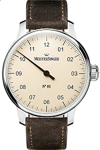 MeisterSinger Nº 01 - 40 mm DM303 - ruční nátah