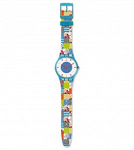 Swatch ORIGINAL SUOS108 - QUILTED TIME